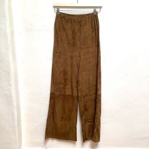 MAXFIELD PARRISH SUEDE PANT SMALL WIDE LEG